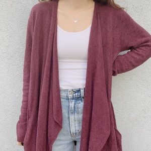 Burgundy Barefoot Dreams Cozychic Lite Island Wrap